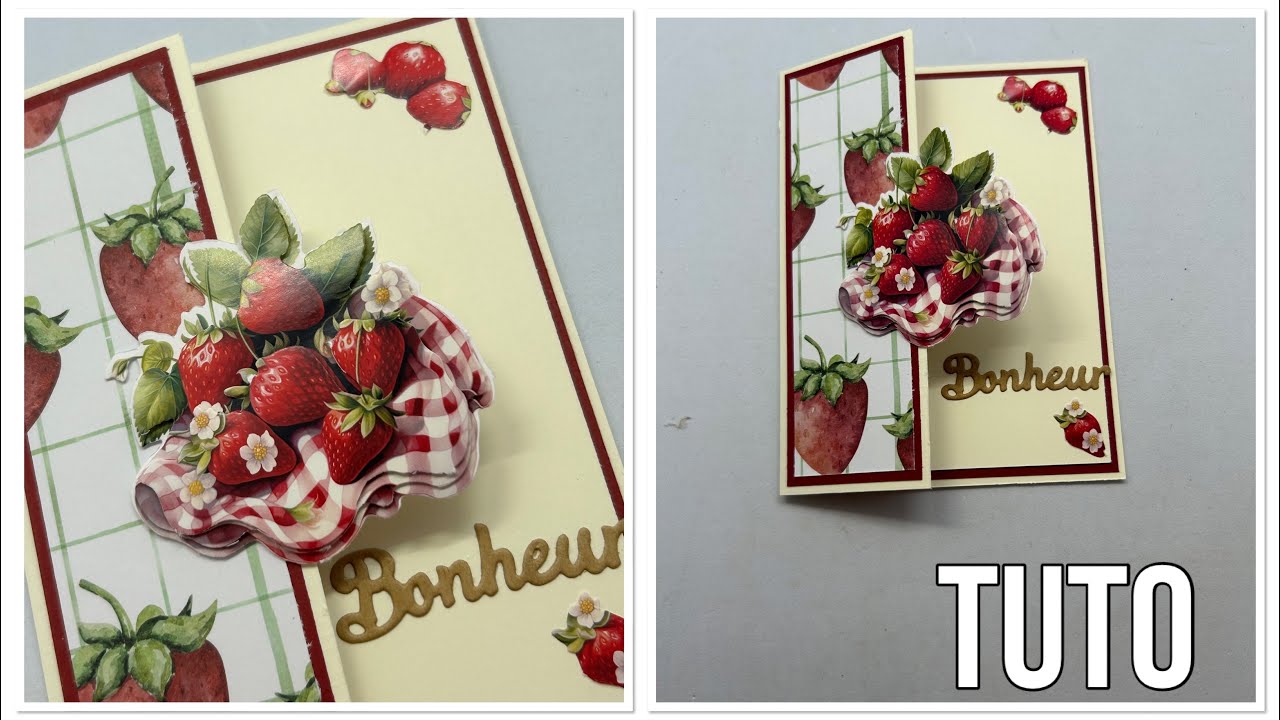 TUTO double carte facile .. effet wahouuu