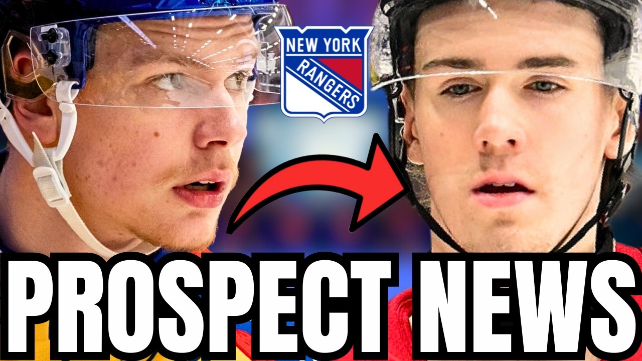 ОБНОВЛЕНИЕ ПО ПРОСПЕКТАМ New York Rangers И ПЕРВЫЙ ВЗГЛЯД на игроков, которые поедут на молодежны...