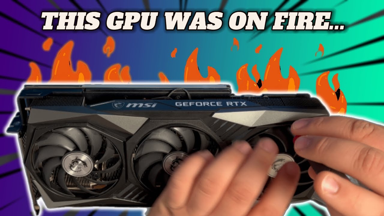 Quick Tutorial on Replacing GPU Fans to Help Prevent Overheating (MSI RTX 3070 Ti Gaming X Trio)