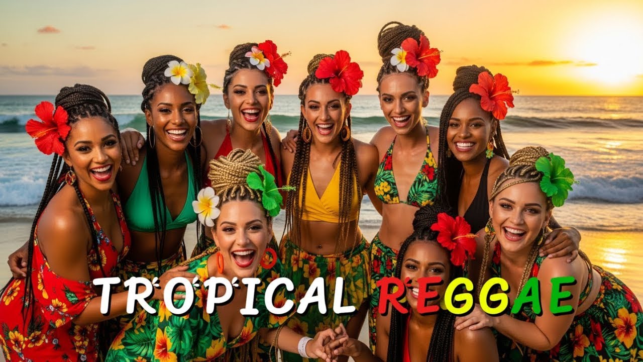 Feel Good Reggae Flow 🌊 Tropical Island Mix for Relax, Happiness & Sunny Chill Mood