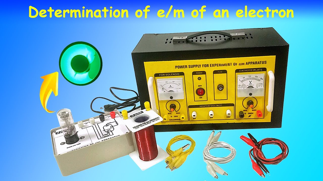 Determination of e/m (Charge to mass ratio) of an electron practical