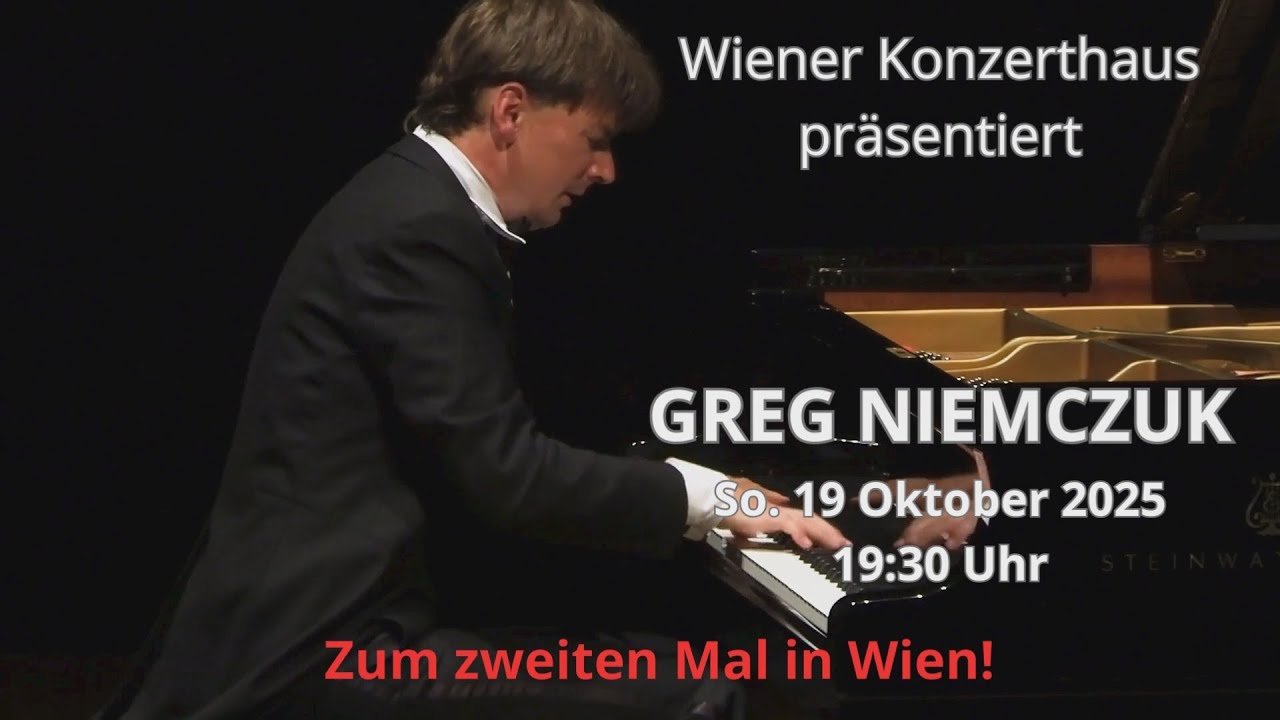 Wiener Konzerthaus - Greg Niemczuk - 19.10.2025 - Chopin Abend