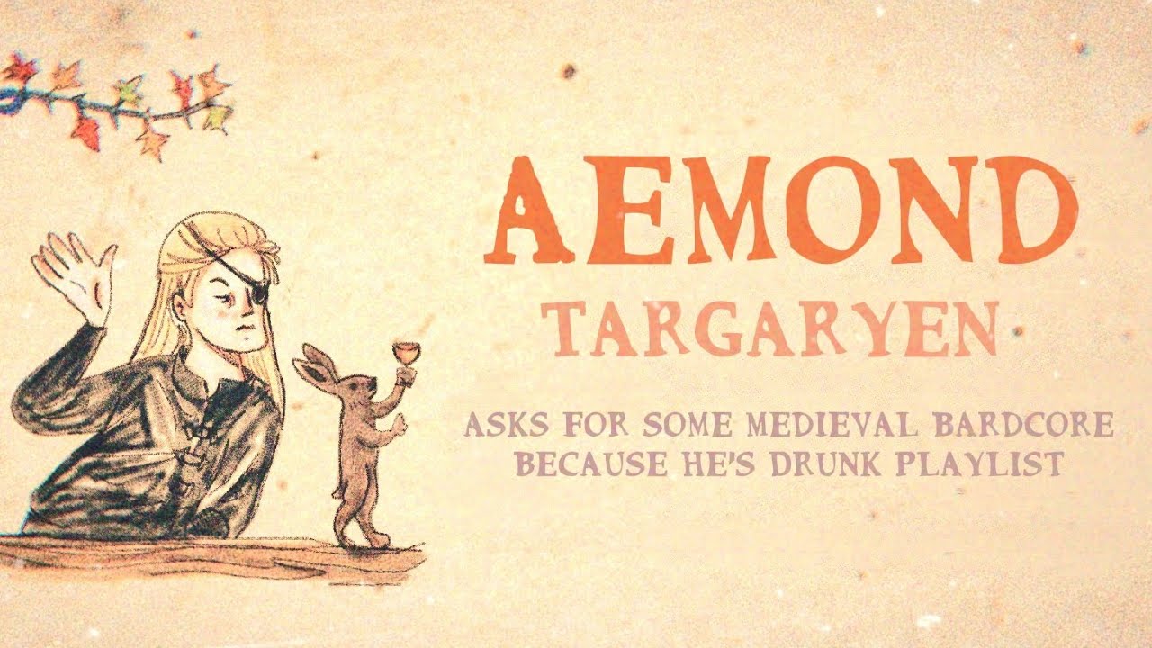 Aemond asks for some Medieval Bardcore Music Playlist #houseofdragon #hotd #aemondtargaryen