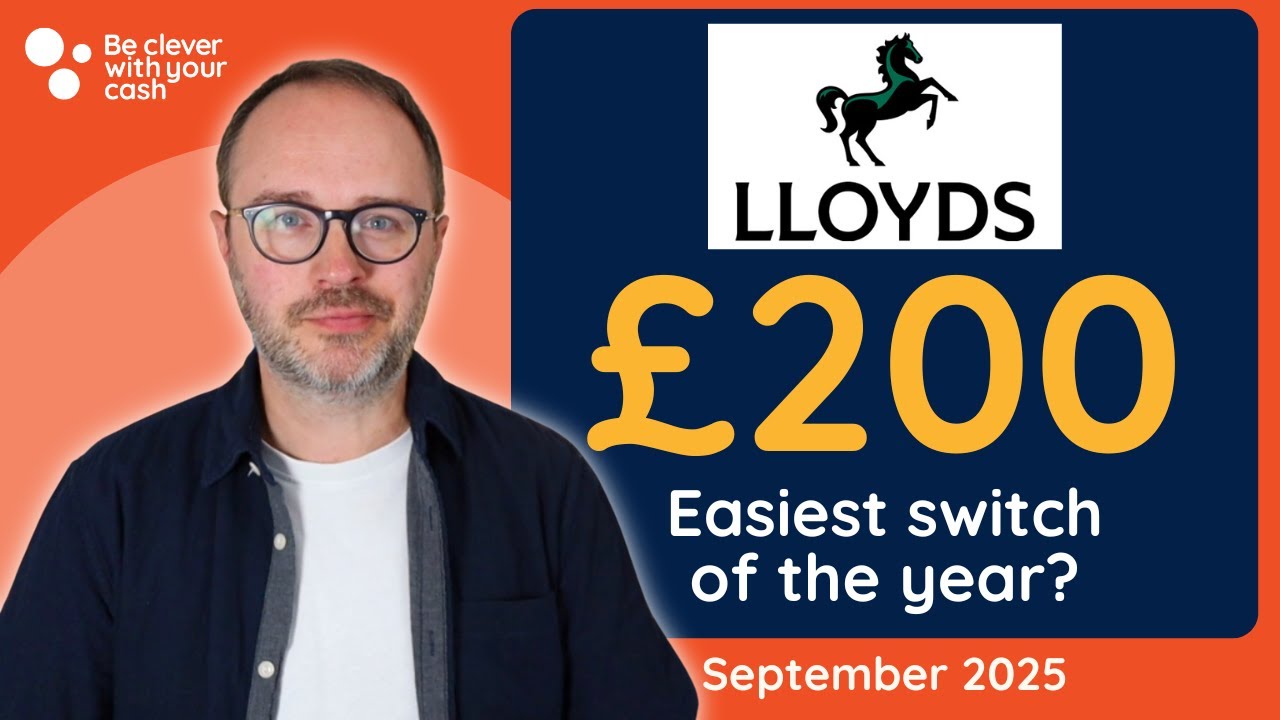 &pound;200 Lloyds bank switch with free Disney+ (September 2025)