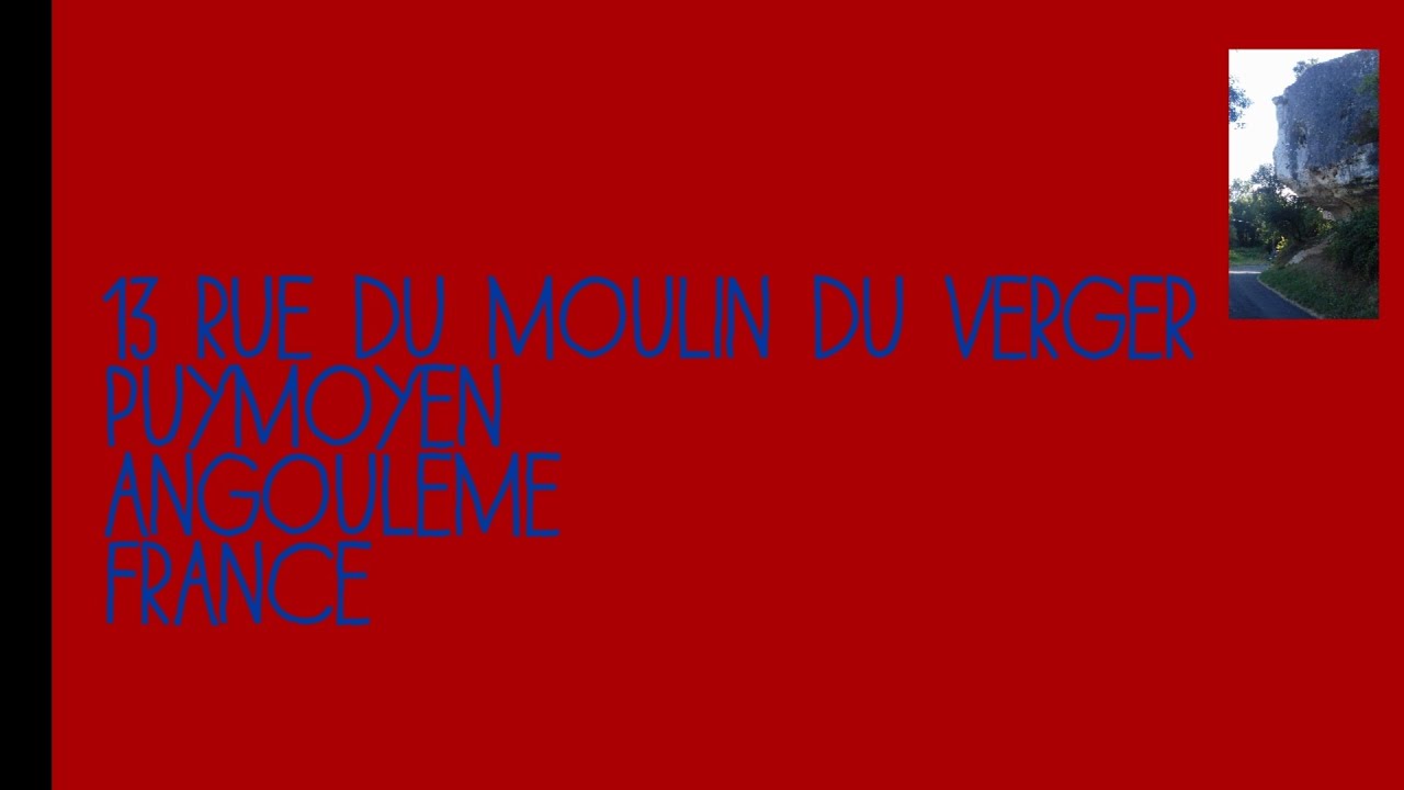 Moulin Du Verger - Rock & Paper - Puymoyen - France