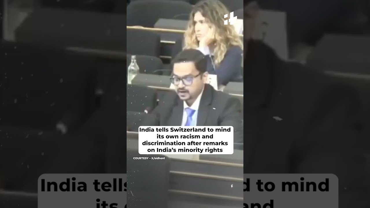 India Hits Back at Switzerland Over Minority Rights Remarks