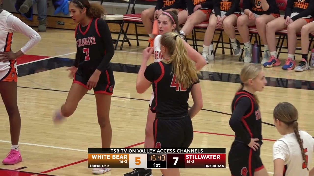 High School Girls Basketball: White Bear Lake vs. Stillwater