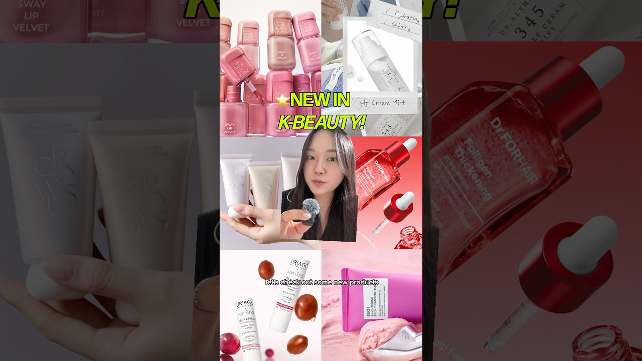 НОВИНКА от KBEAUTY! Крем-спрей, помады, сыворотка для волос, маска-пенка!