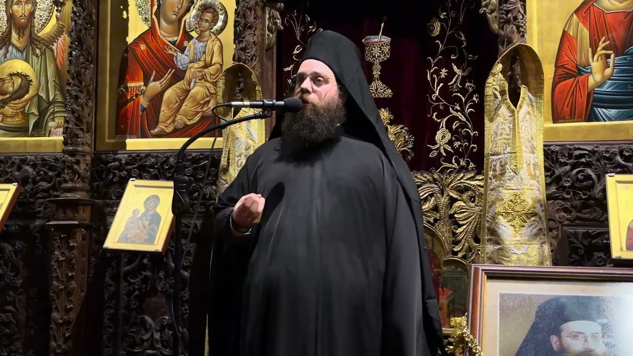Αγ. Ιωάννου Χρυσοστόμου ~ Ομιλία π.Χερουβείμ Τσίνογλου ~ Ι.Μ. Σπαρμού