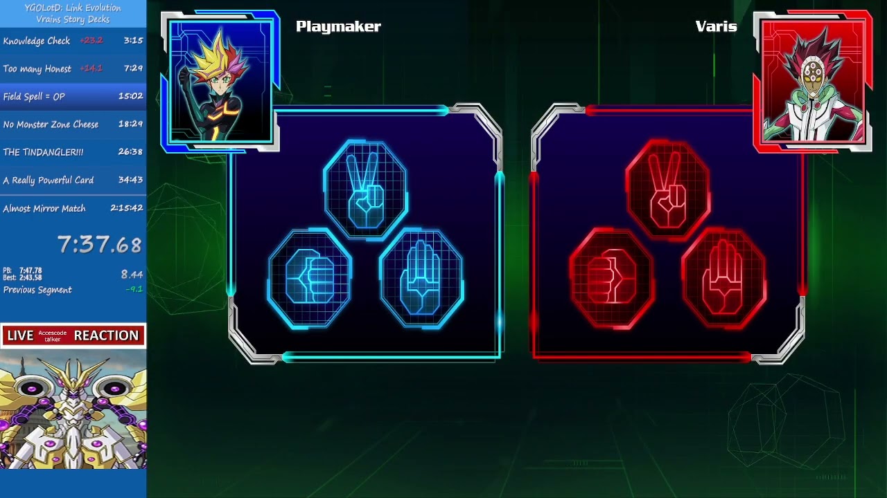 YGOLotD Link Evo Vrains Story Decks Speedrun in 2:03:16