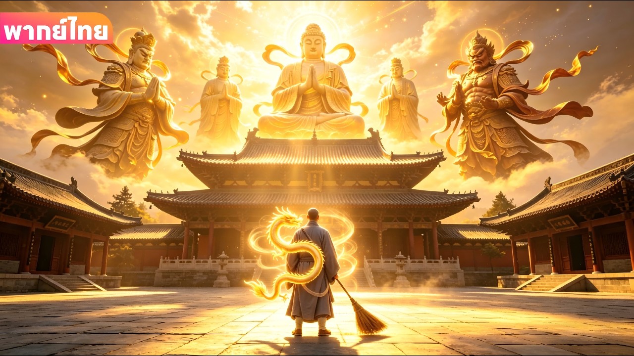 【พากย์ไทย】หนุ่มกวาดพื้นไม่ธรรมดา แค่คำเดียวก็ยกสี่เทพคุ้มครองหนัก 18 ตันได้!
