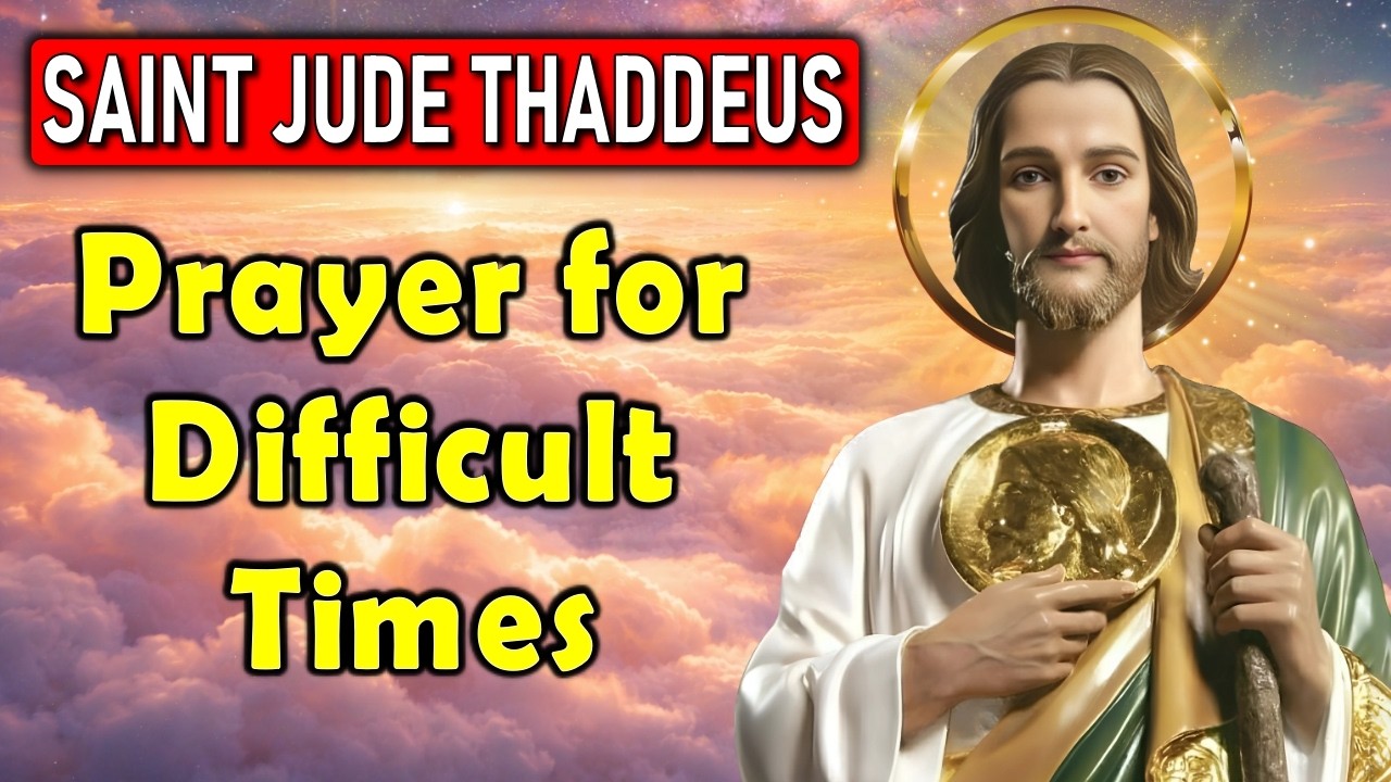 ✝️MIRACULOUS Saint Jude Prayer for Impossible Cases &mdash; Receive Your Breakthrough Today 🙏🔥