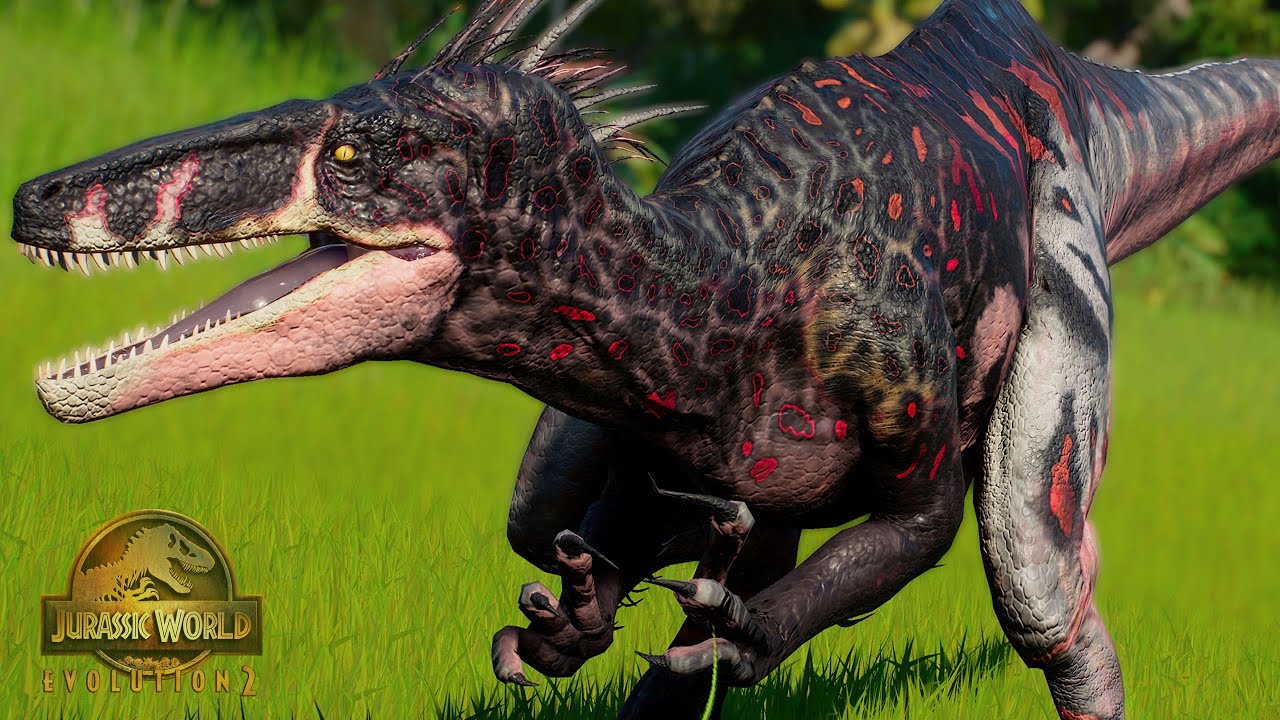 NUEVO DINOSAURIO MEGARAPTOR ATACA EN EL TERRITORIO DEL PANTANO dinosaurio Jurassic World Evolution 2
