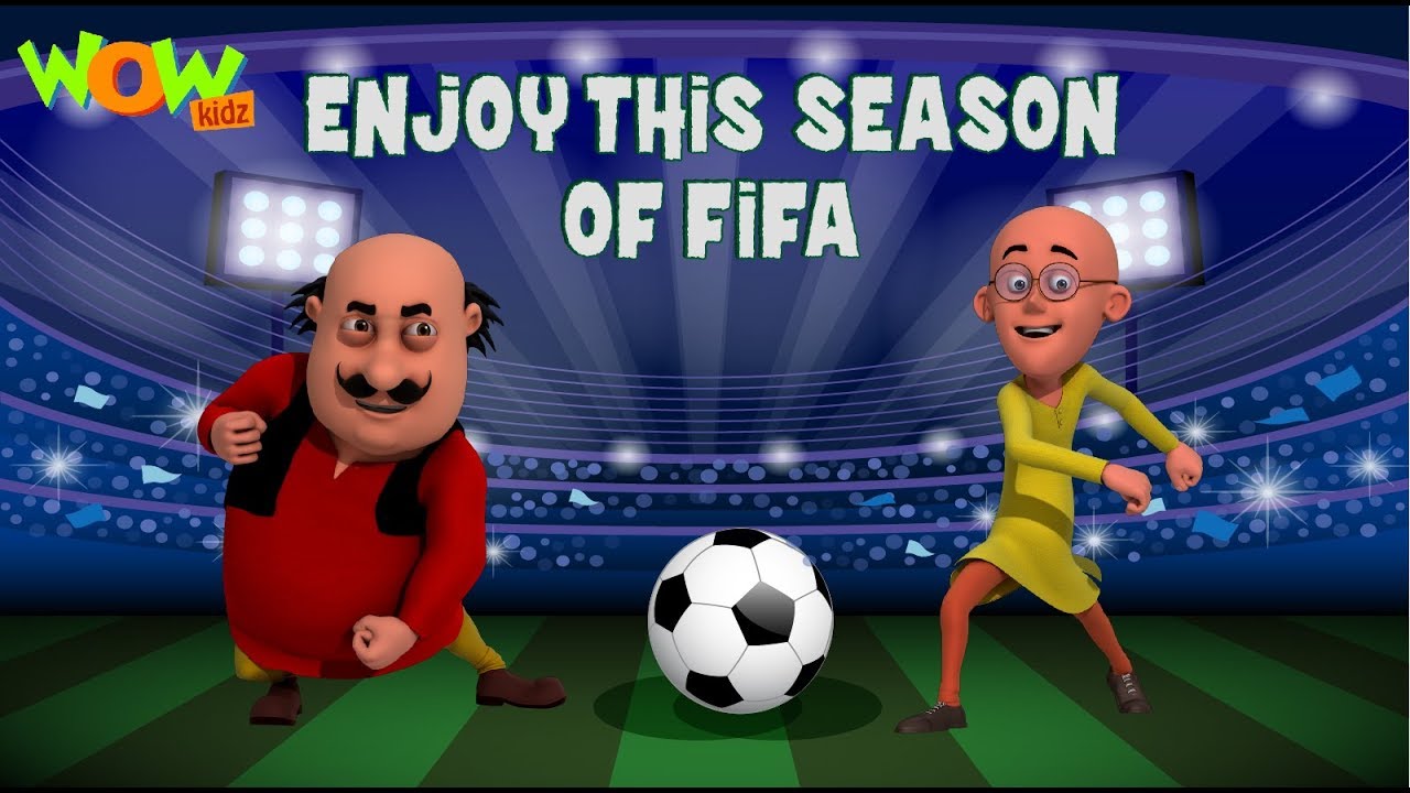 Motu Patlu | Enjoy this season of FIFA world cup 2018 | Wow Kidz