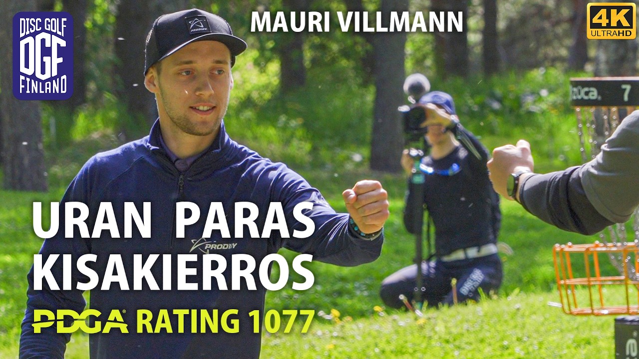 Mauri Villmannin URAN PARAS KIERROS (PDGA Rating 1077) PDPT Helsinki Tali