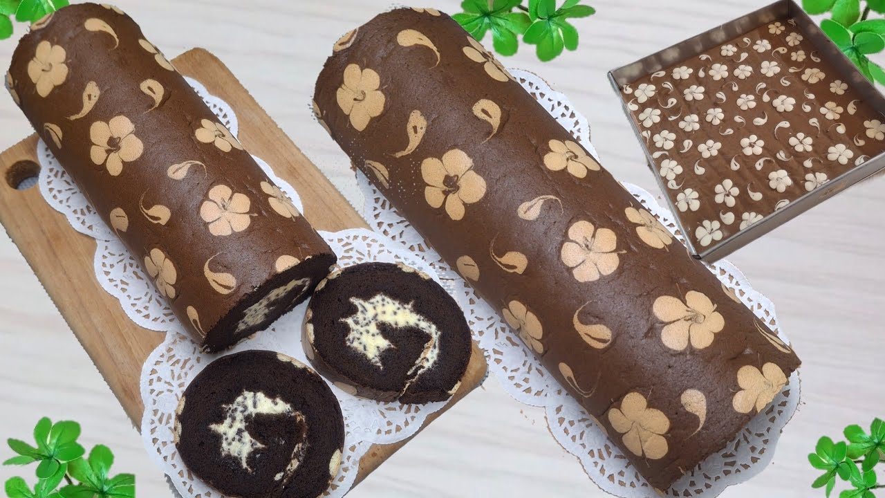 Gak Lengket  Bolu Gulung Coklat Ekonomis Cuma Pakai 4 Telur