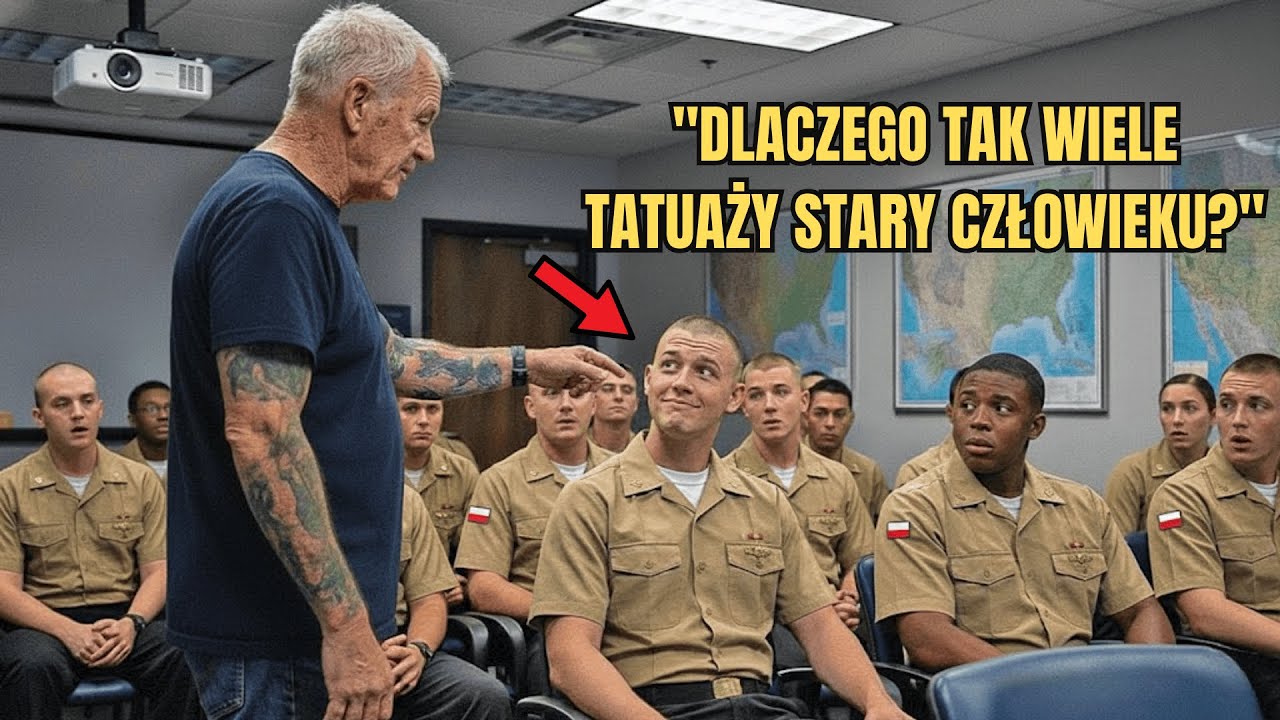„Dlaczego masz tyle tatuaży, staruszku?”- zapytał operator GROM. Jego odpowiedź uciszyła wszystkich.