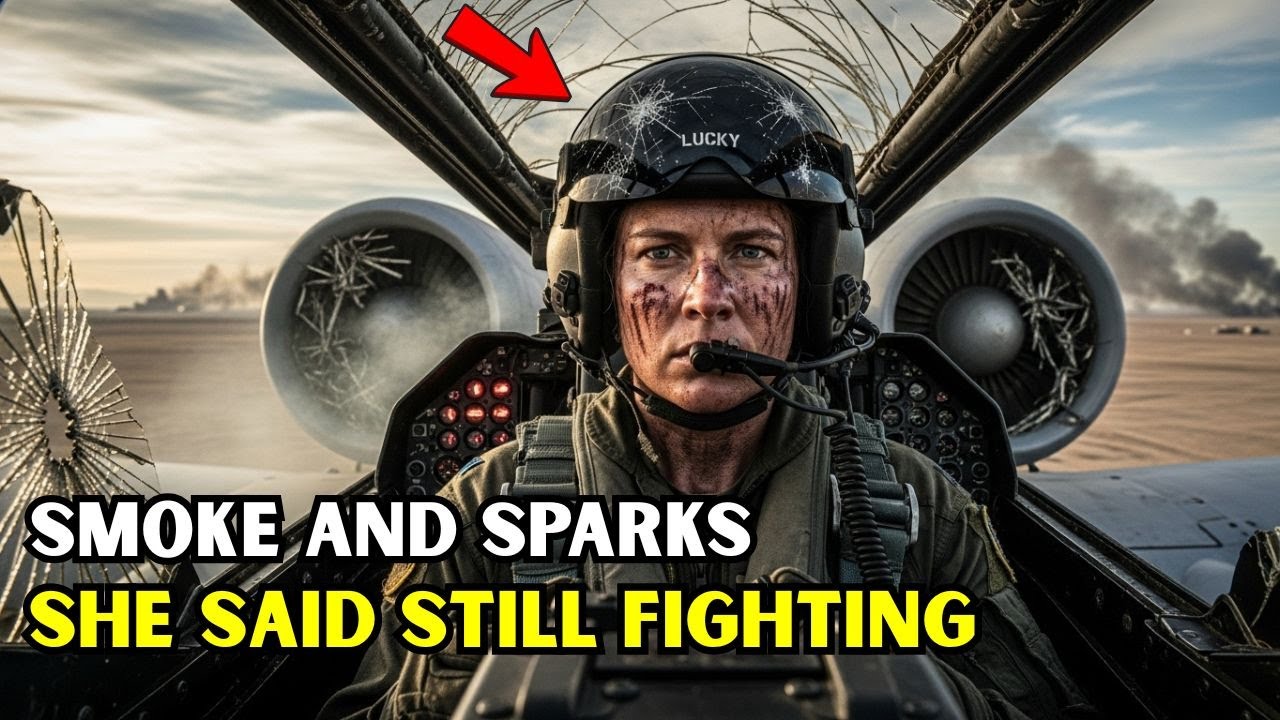 Her A-10 Took a Missile Hit — But the Radio Heard Only Two Words: “Still Fighting.”