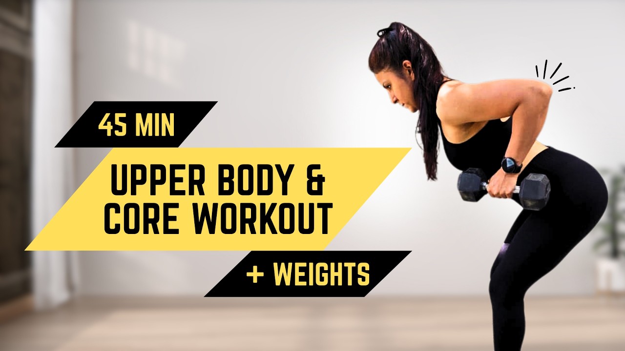 Follow Along Upper Body & Core Workout | Build Strength for Push-Ups (No Equipment)