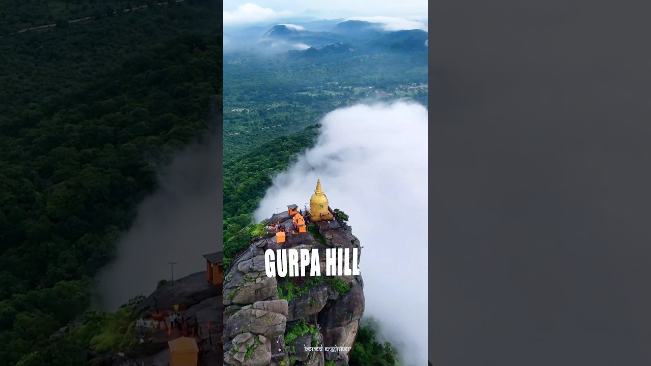 Heaven on Earth&mdash;Gurpa Hill above the clouds. ☁️✨