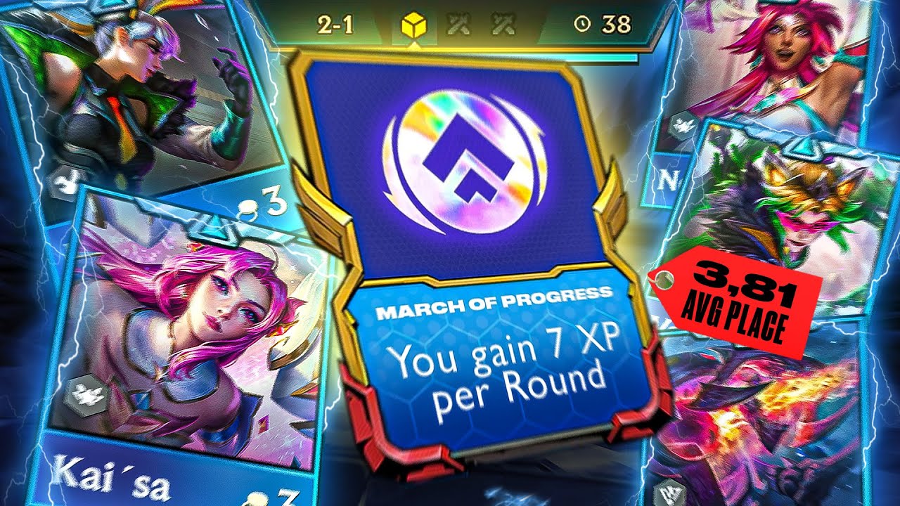 is MARCH OF PROGRESS the BEST ECON augment?? | Teamfight Tactics Patch 13.1B