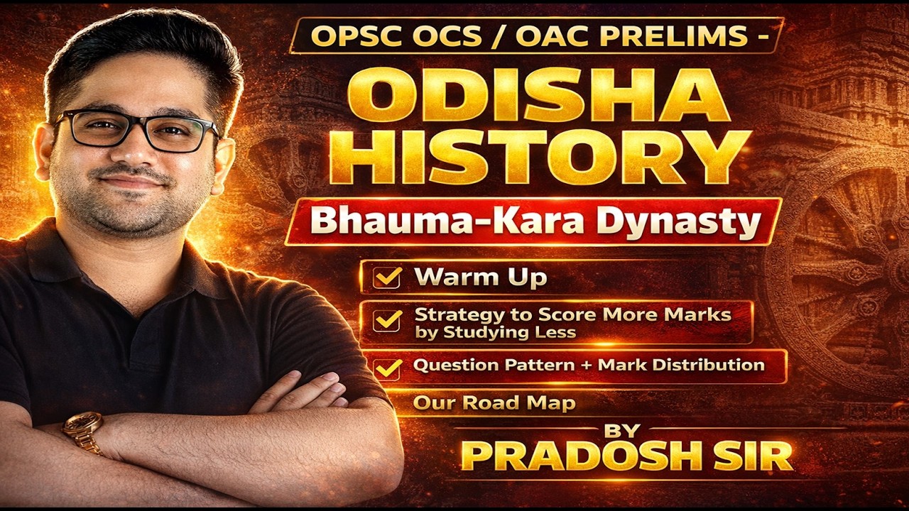 BHAUMA-KARA DYNASTY _ ODISHA HISTORY _ OCS PRELIM + MAINS #opscocs #odishahistory