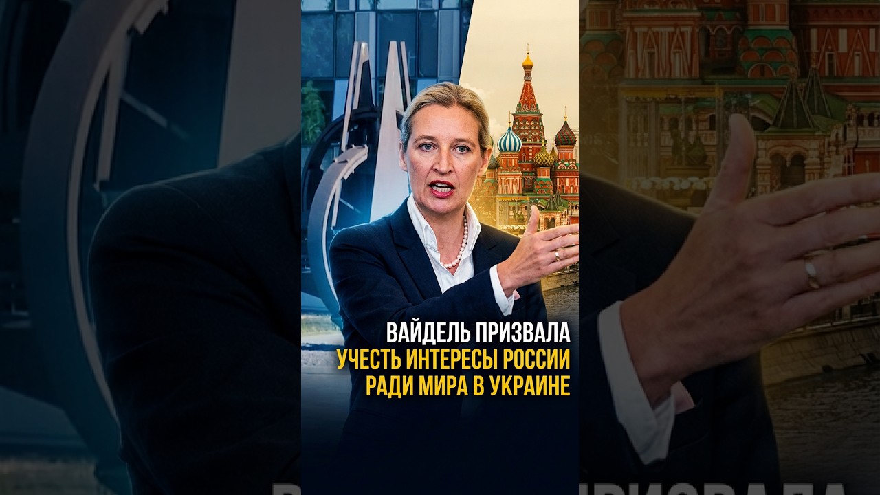 Вайдель призвала учесть интересы России ради мира в Украине