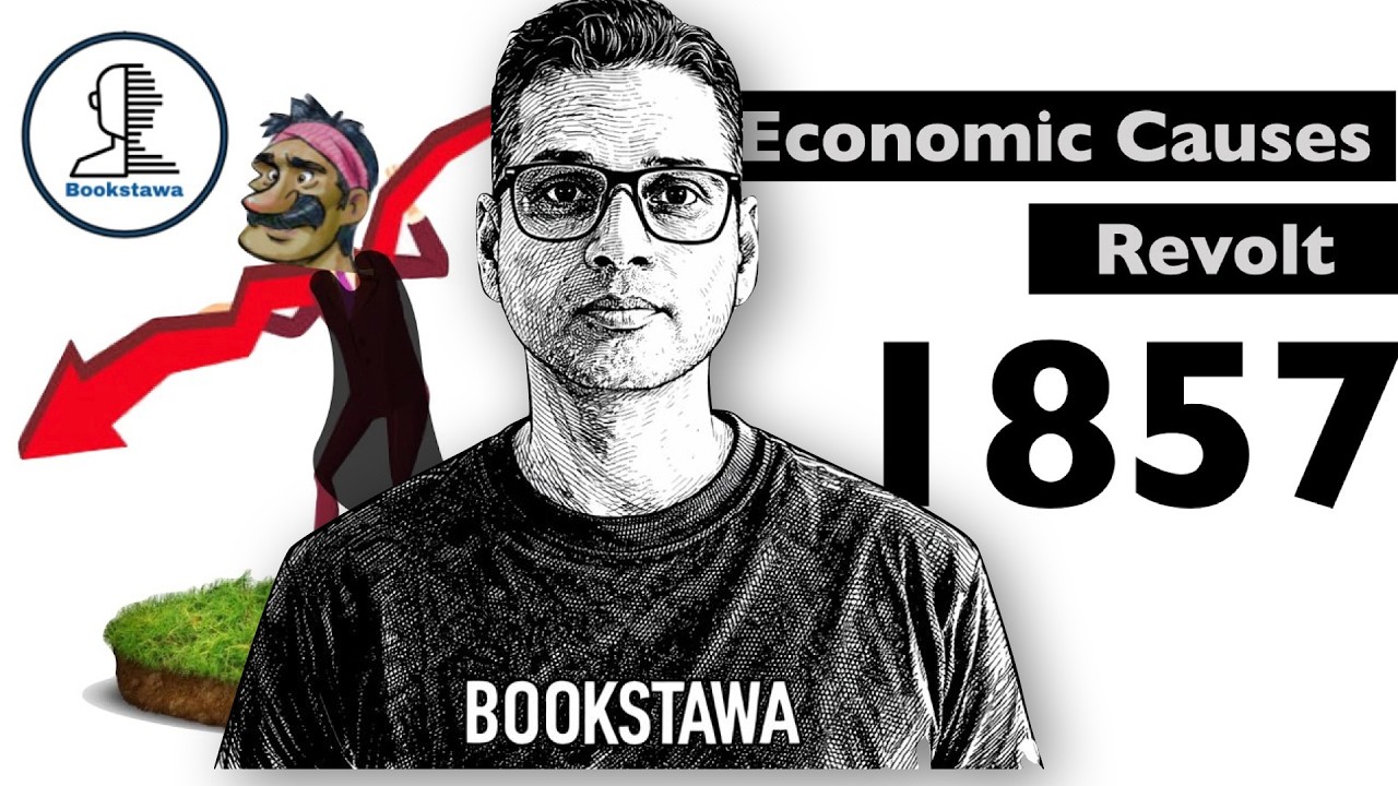 Revolt of 1857 in Hindi | Economic Causes of revolt of 1857 | UPSC [ Modern History of India