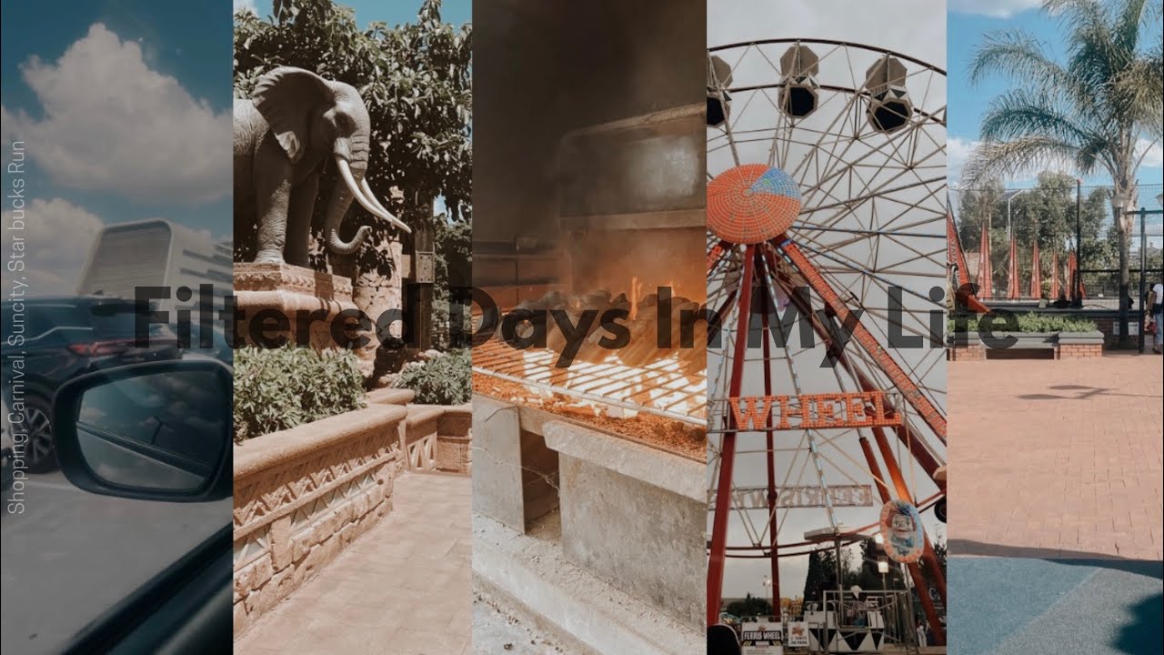FILTERED DAYS: Shopping | Carnival | Sun City | Starbucks