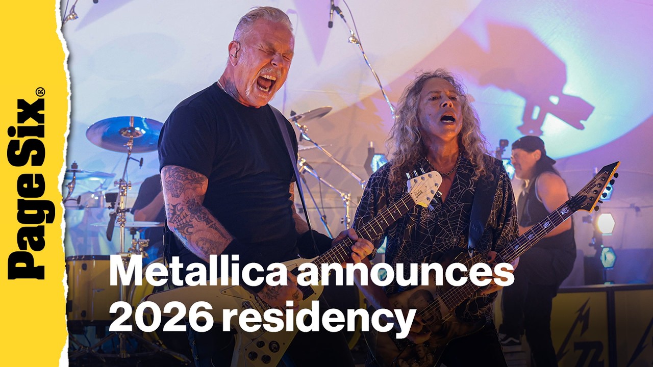 Metallica announces Las Vegas residency at the Sphere