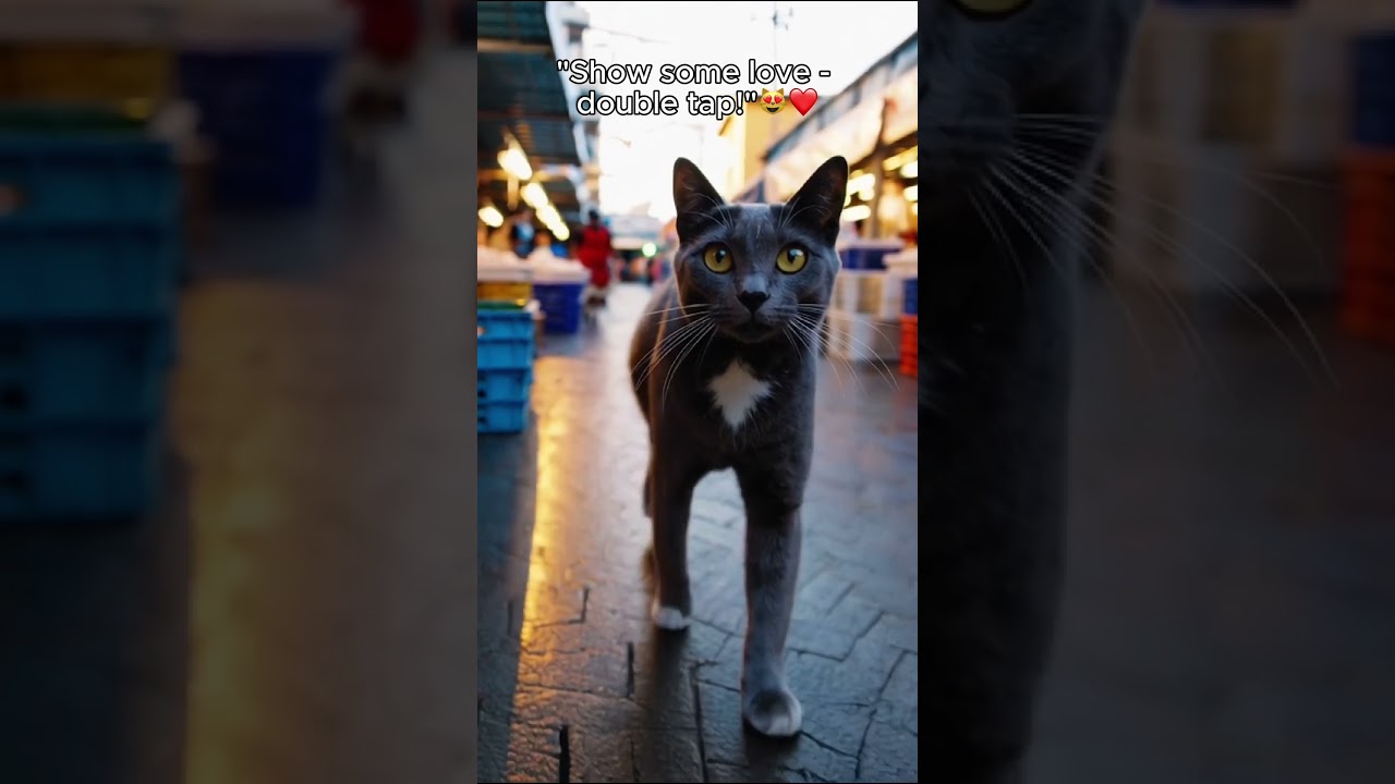 The Cat and I - Ep.04 : A Miracle in the Grey Everyday 🐱family friendly #story #cat #funny #catstory