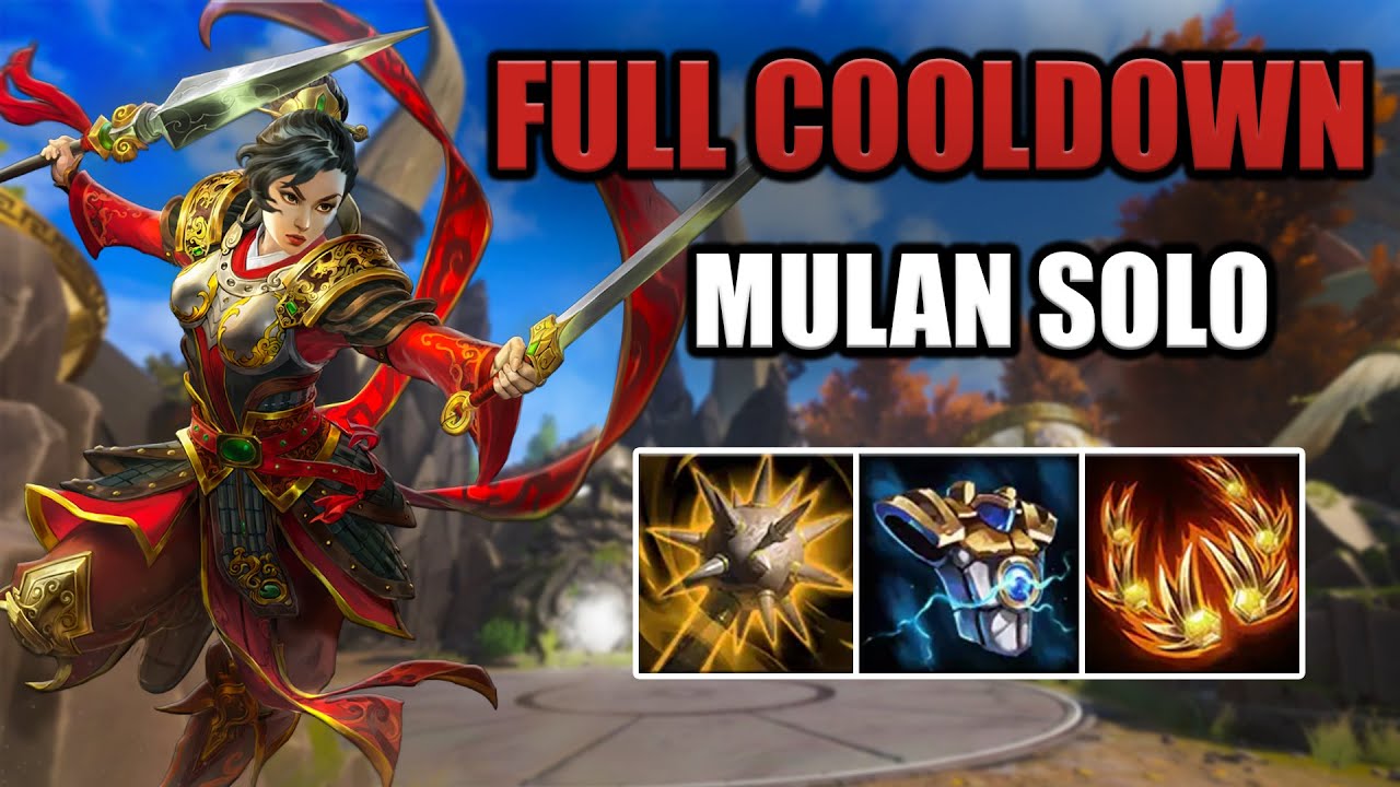 Mulan FULL COOLDOWN Build is DISGUSTING 💀 | Mulan Solo Ranked Smite 2 Gameplay