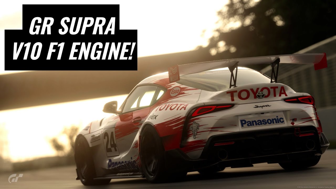 Двигатель Toyota GR Supra F1! - Создание монстра - Gran Turismo 7