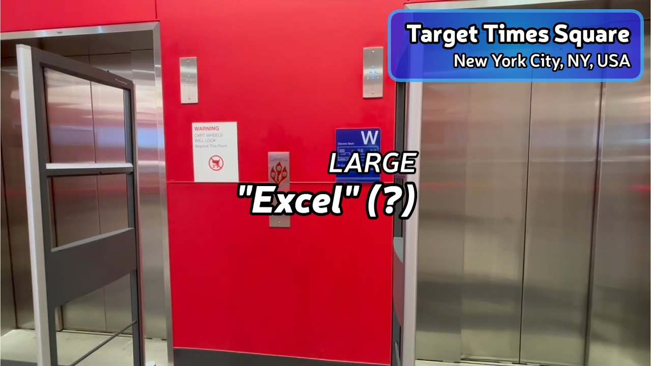 [GA] Excel Hydraulic Elevators - Target Times Square, New York City, NY, USA