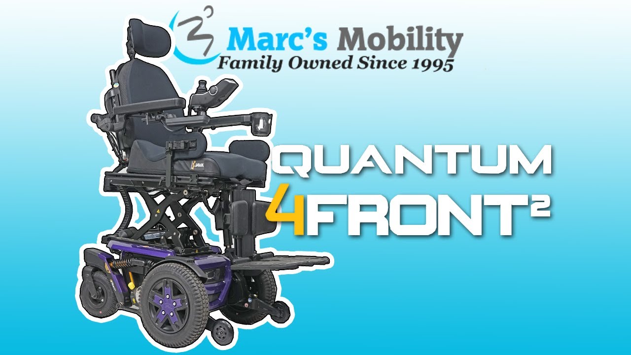 Quantum 4Front 2 - Outside Off Road Rehab Power Chair with Seat Lift - Review # 5453