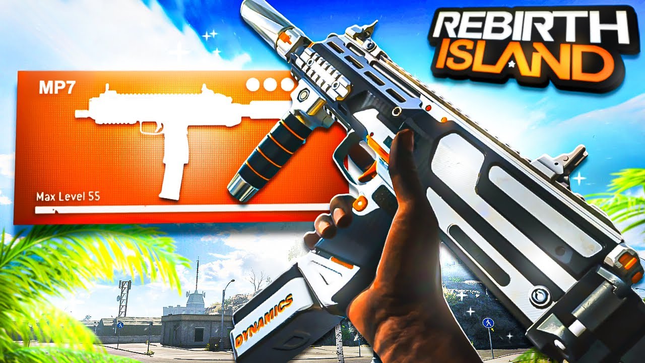 the BEST MP7 CLASS SETUP RETURNS on Rebirth Island Warzone!