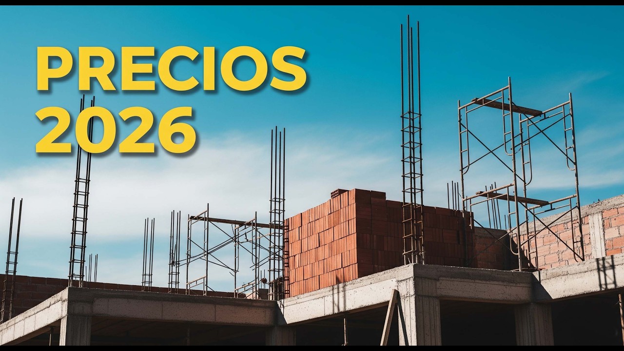No Construyas en 2026 sin ver esto: Nuevos Precios