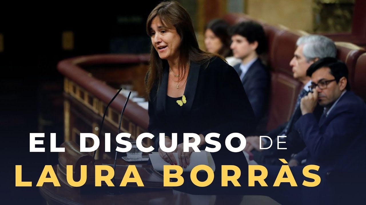 El discurso de Laura Borràs en 2 minutos