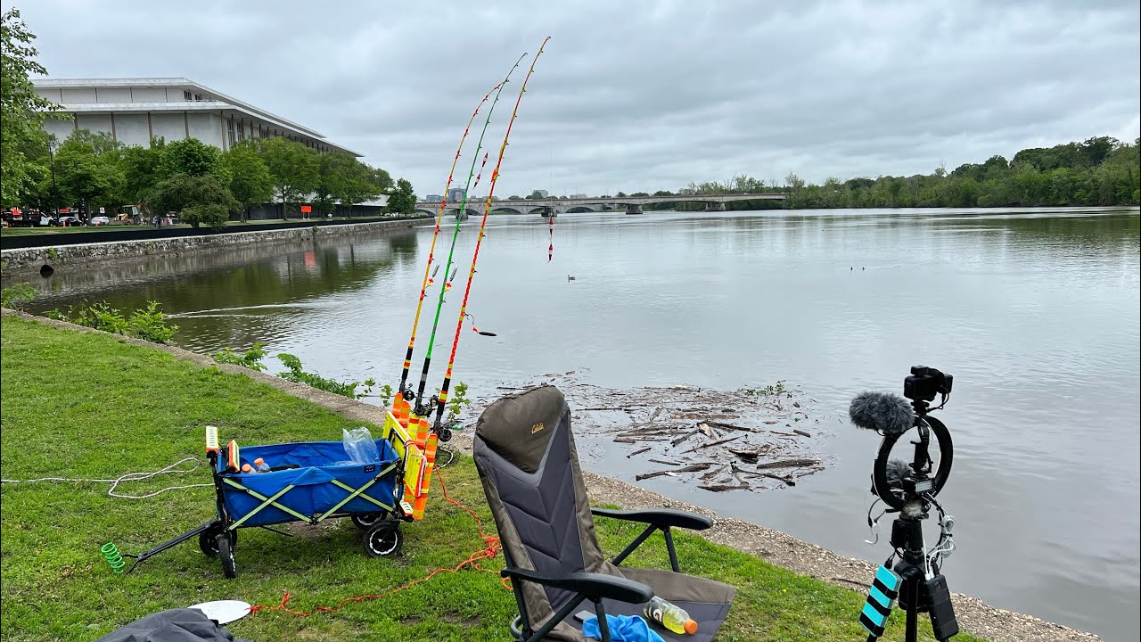 🟩 🟧 Catch the Fever with Chunky Cats Fishing Live Show on the Potomac River!  🟧🟩