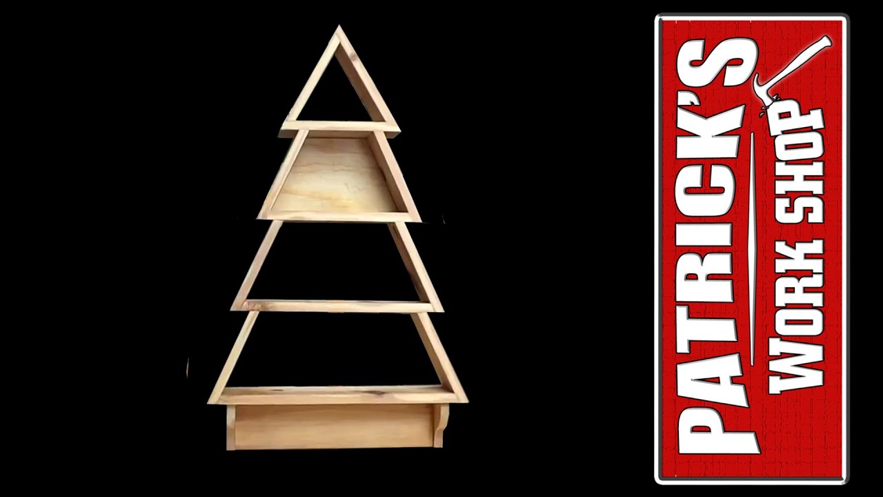 How To Make A Tree  Shelf