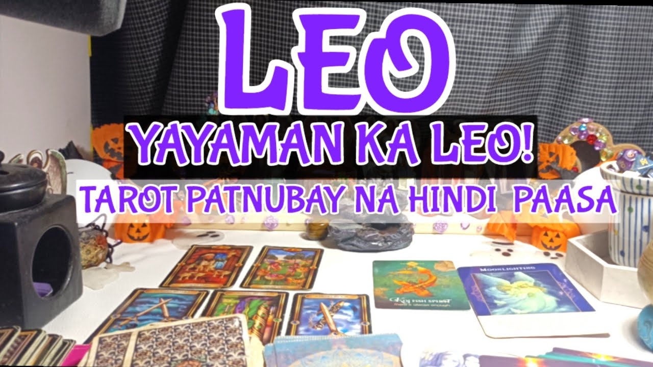 LEO,GAWIN MO ITO PARA YUMAMAN, DI PAASA ITO! CUSTOMIZE BASE SA ENERGY MO. |Tarot Tagalog | Pinansial