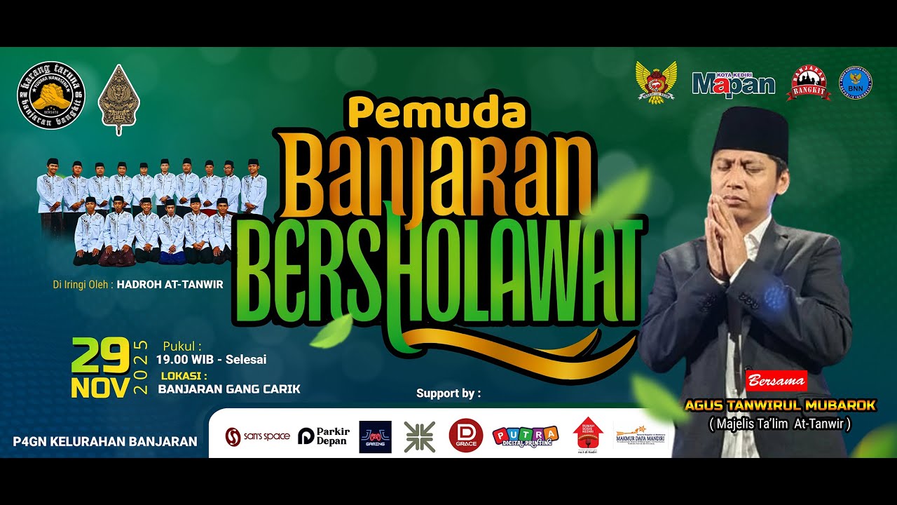 PEMUDA BANJARAN BERSHOLAWAT Bersama Gus Irul