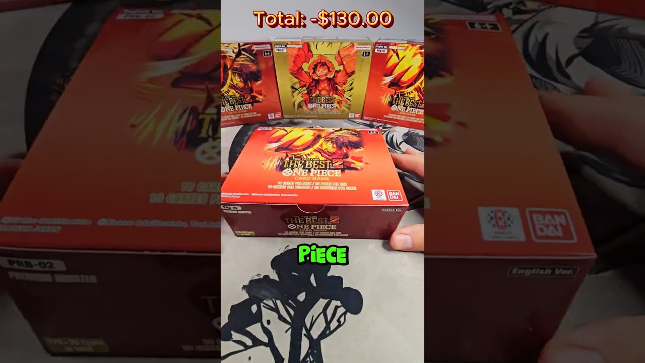 One Piece TCG PRB-02 Первый взгляд &mdash; &laquo;Потрясающе!&raquo; #cards#onepiece #onepiecetcg #tcg #tcgcommunity