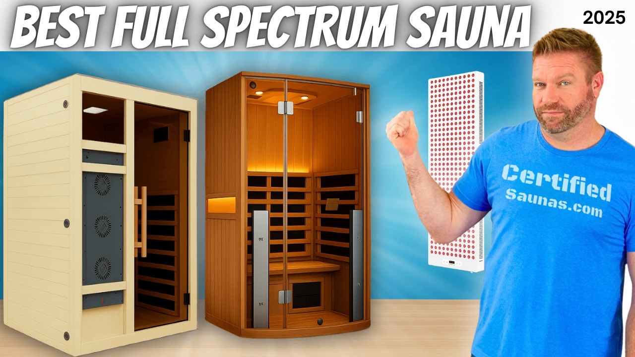 Best Full Spectrum Sauna With Red Light Therapy 2026?  (Clearlight vs Heavenly heat vs Sunlighten)