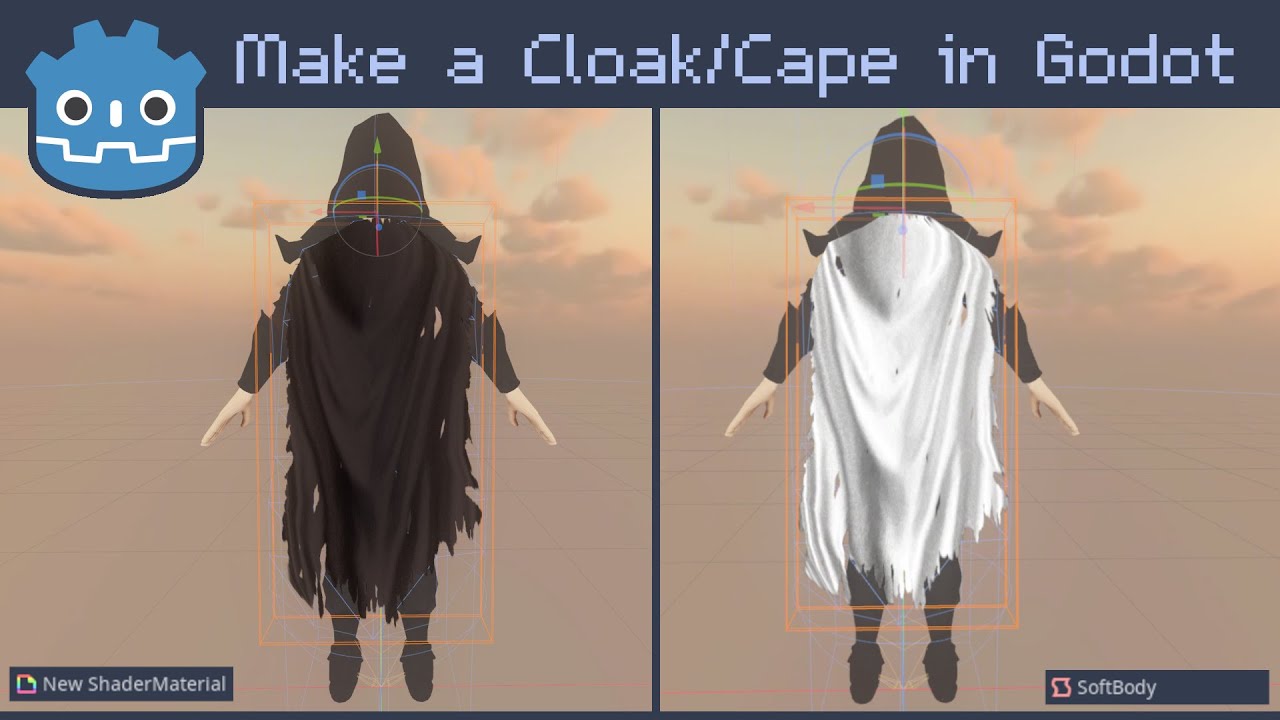 How to make a Cloak/Cape in Godot 3.3