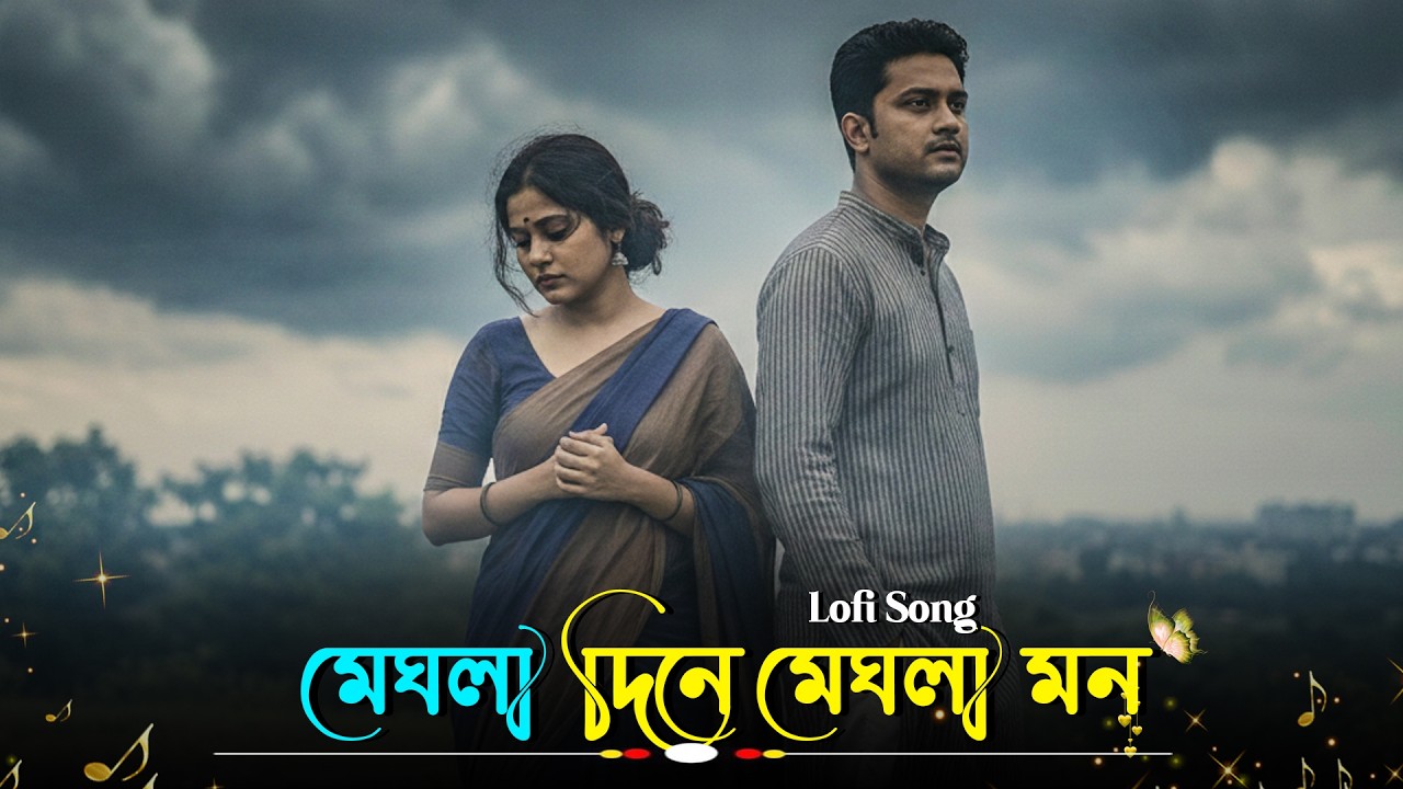 Meghla Dine Meghla Mon | Bangla Lofi Song 2026 | SN Music Lofi