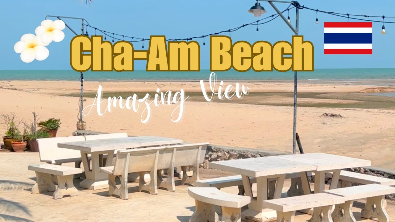 Driving Cha Am Beach thirty minutes north of Hua Hin 🇹🇭 Thailand