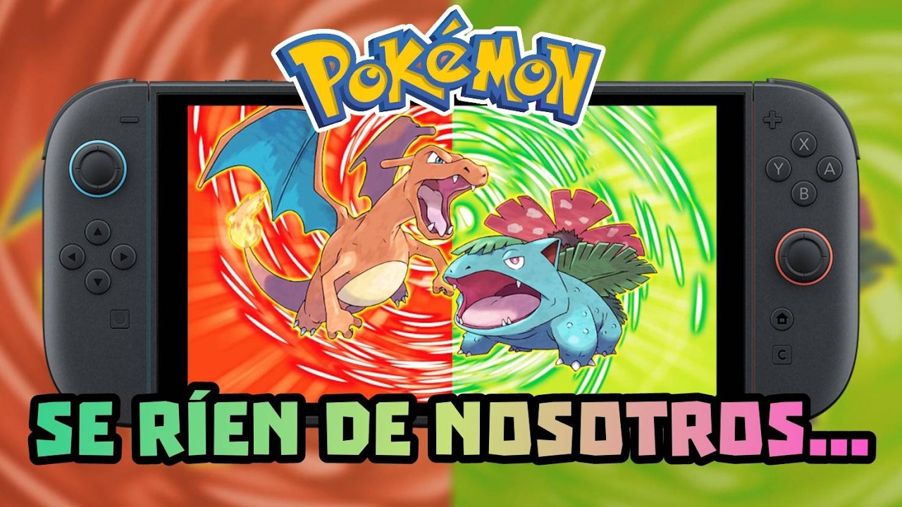 Pokémon se ríe de nosotros... Rojo Fuego y Verde Hoja para Nintendo Switch 2!!!
