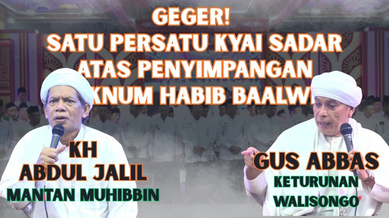 PWI LS semakin menyala 🔥 para Kyai mulai sadar penyimpangan habib baalwi