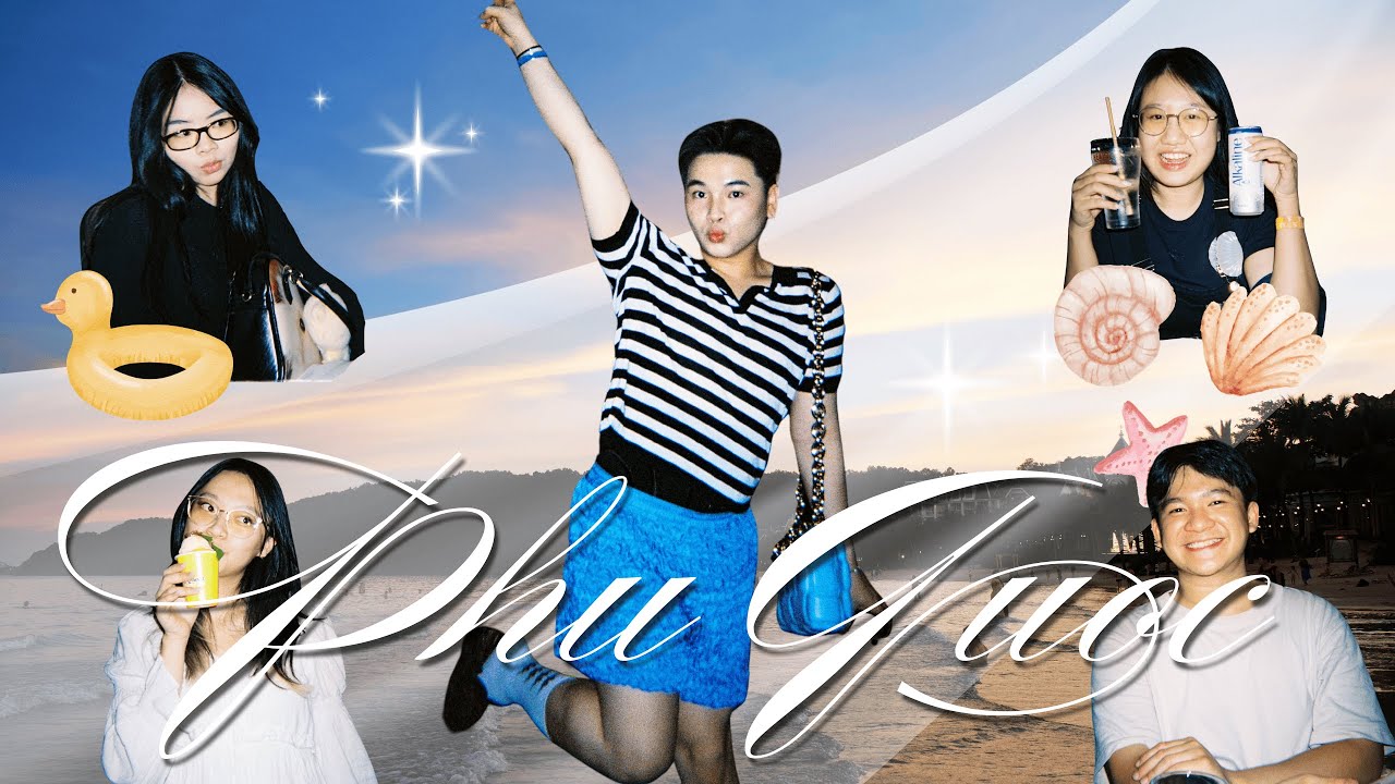 Phú Quốc Trip 🏖️ villa biển, thị trấn hoàng hôn, pickleball, lặn bắt nhum